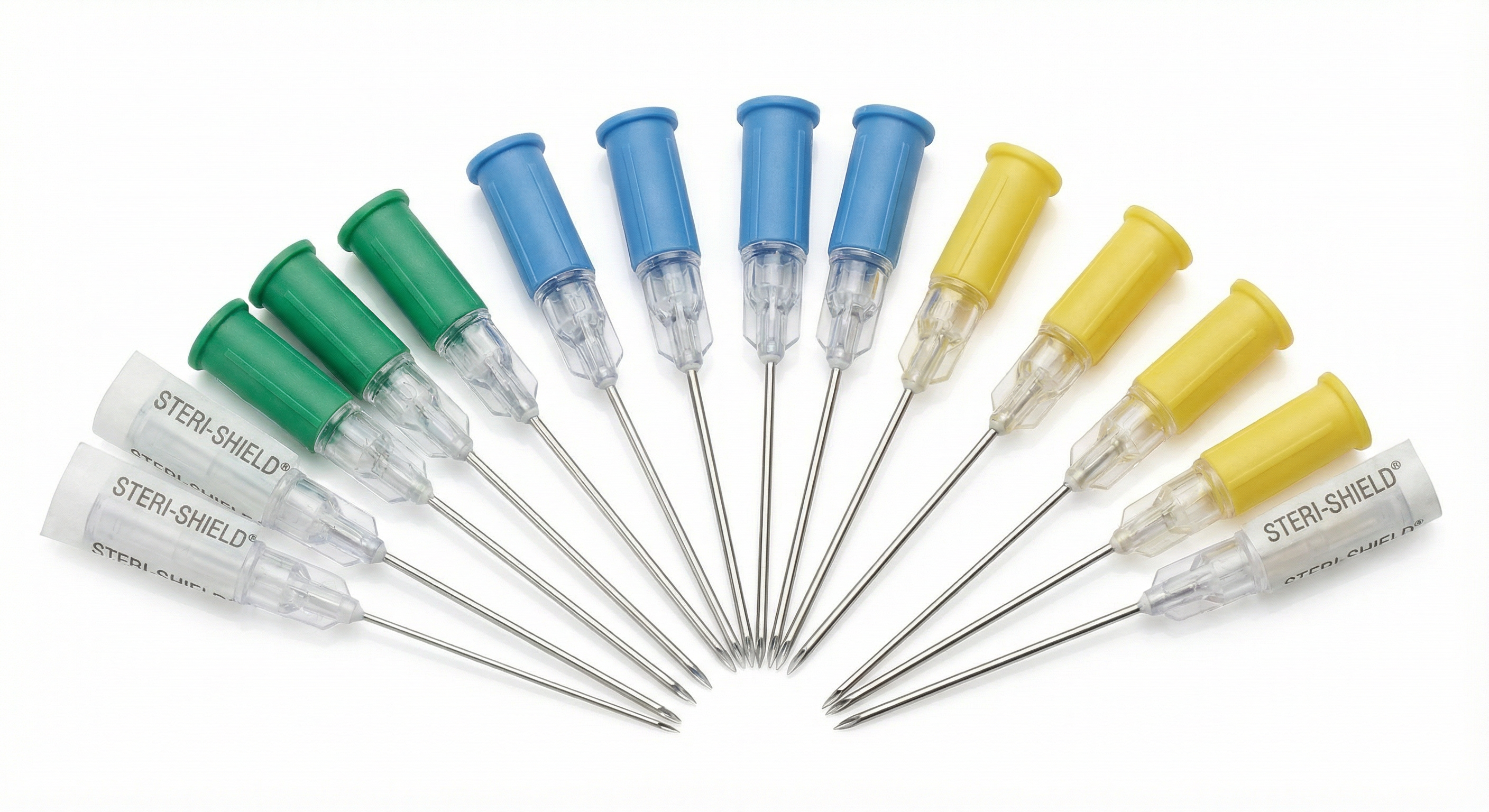 Hypodermic needles - Disposable medical needles in various gauges for injections